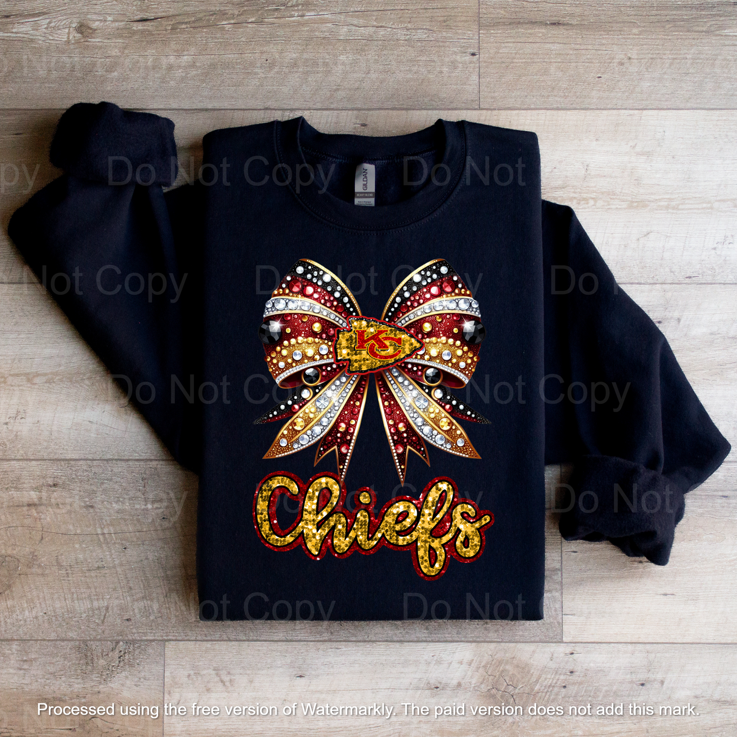 Custom NFL Football Team Crewneck Sweatshirt - WaveBerry Threads