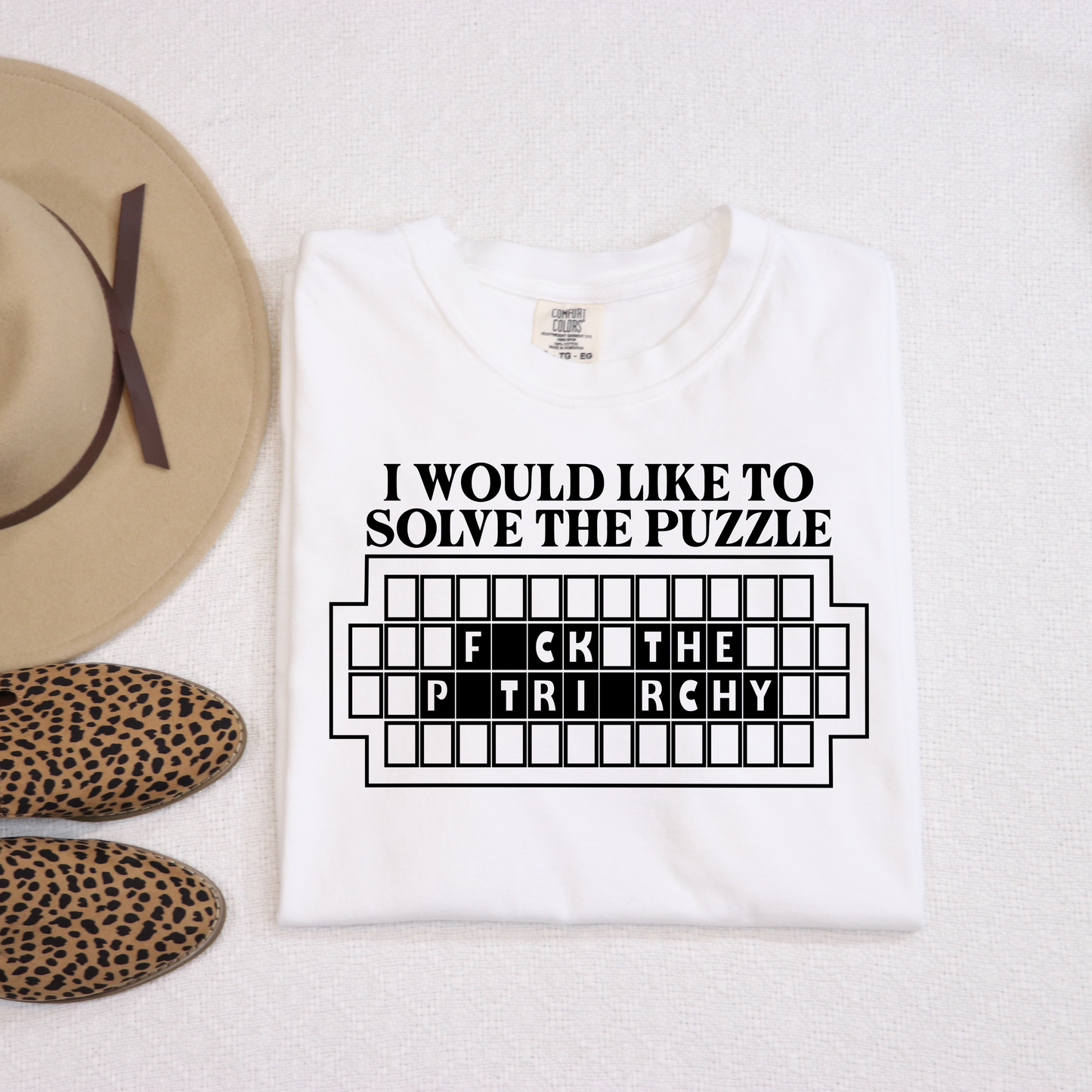 F*ck the Patriarchy Puzzle T-Shirt - WaveBerry Threads