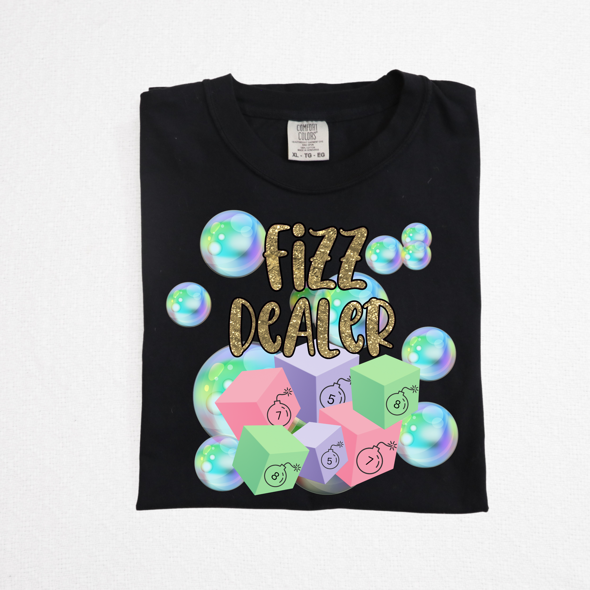 Fizz Dealer T-Shirt, Bomb Party Jewelry, BP Rep shirt, Diamonds and Unicorns, Fizzing Jewelry, Fizz Bomb Tee, Jewelry Shirt - WaveBerry Threads