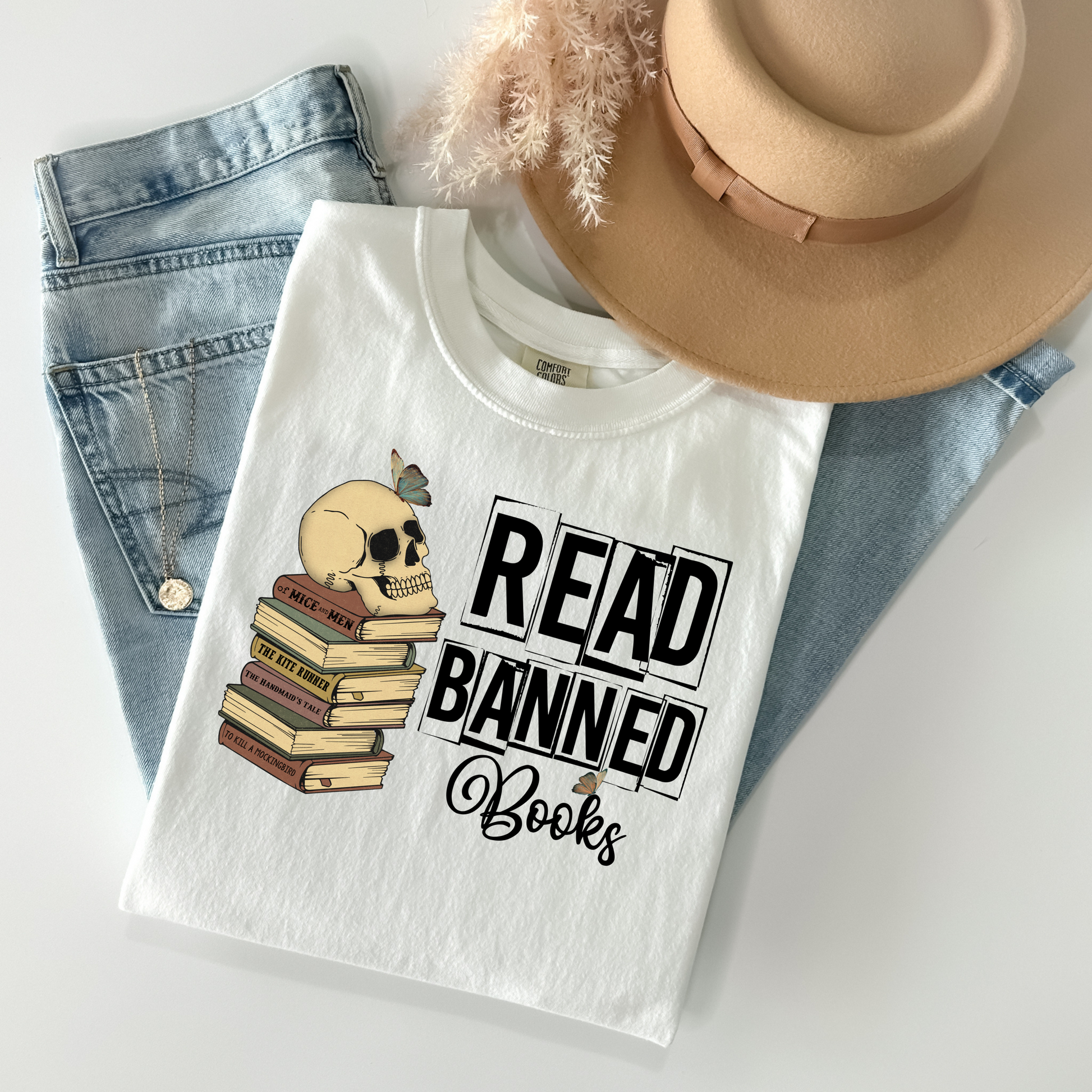 Read Banned Books T-Shirt - WaveBerry Threads