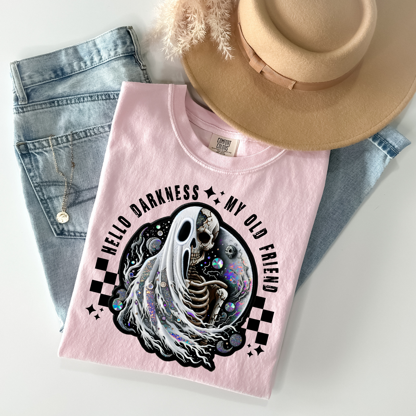 Ghost & Skeleton Iridescent T-Shirt