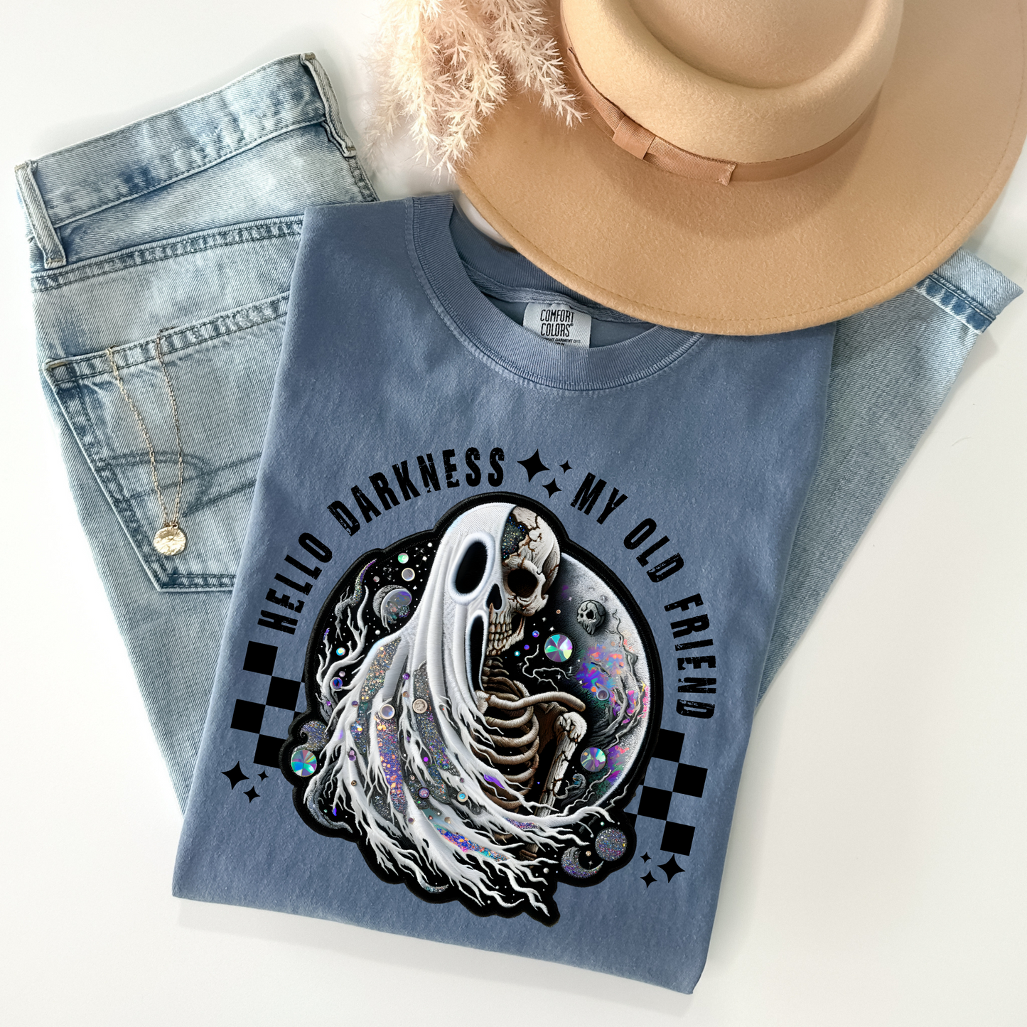 Ghost & Skeleton Iridescent T-Shirt