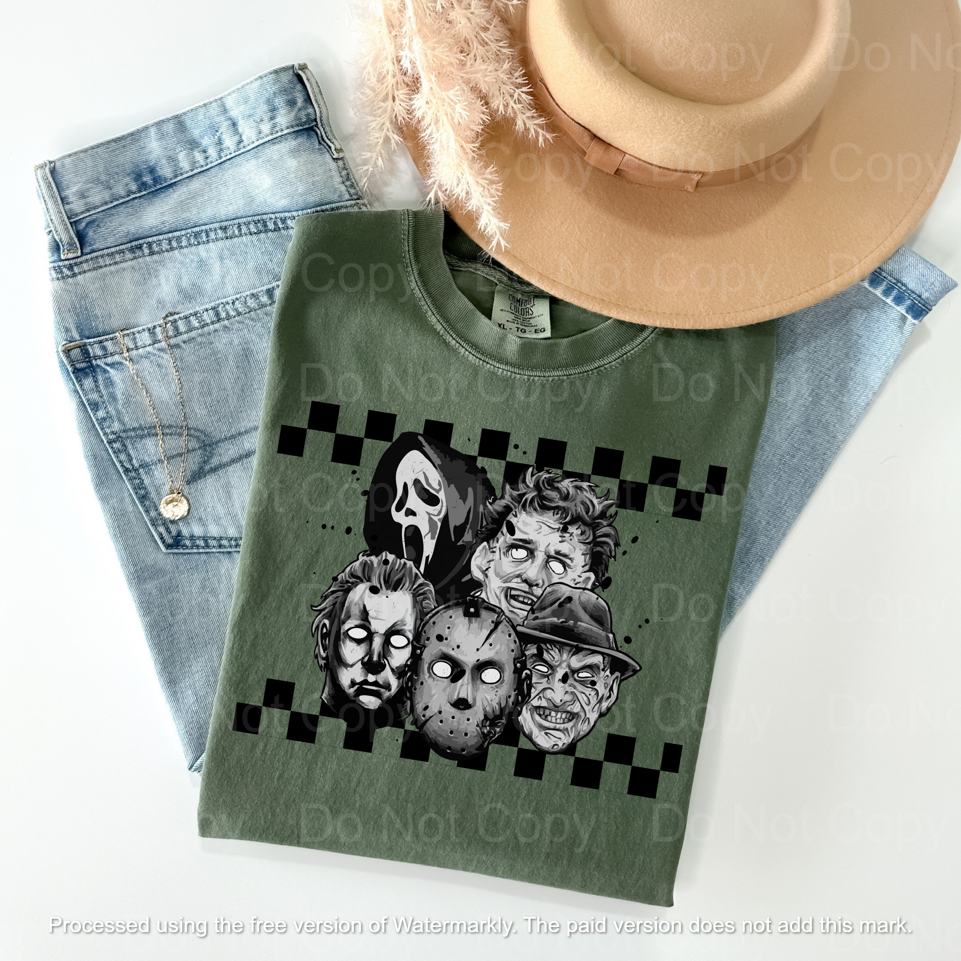 Jason Voorhes Michael Myers Horror Movie Characters Shirt - WaveBerry Threads