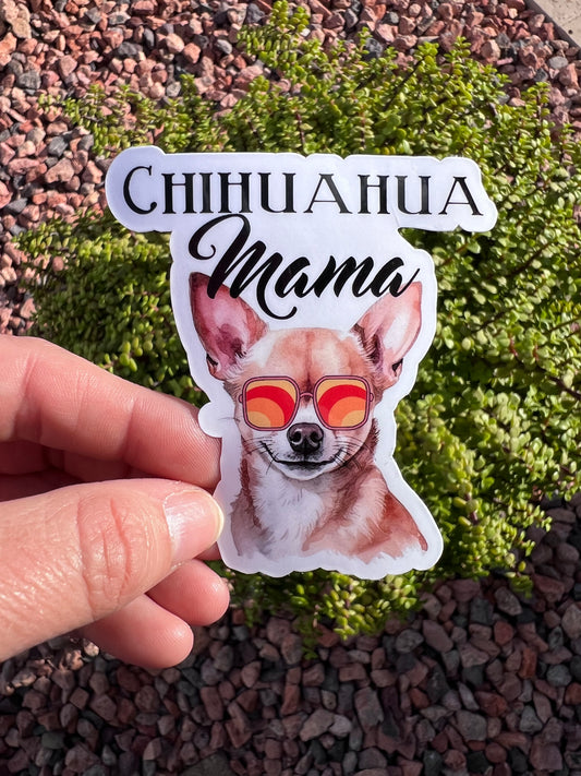Chihuahua Mama Sticker