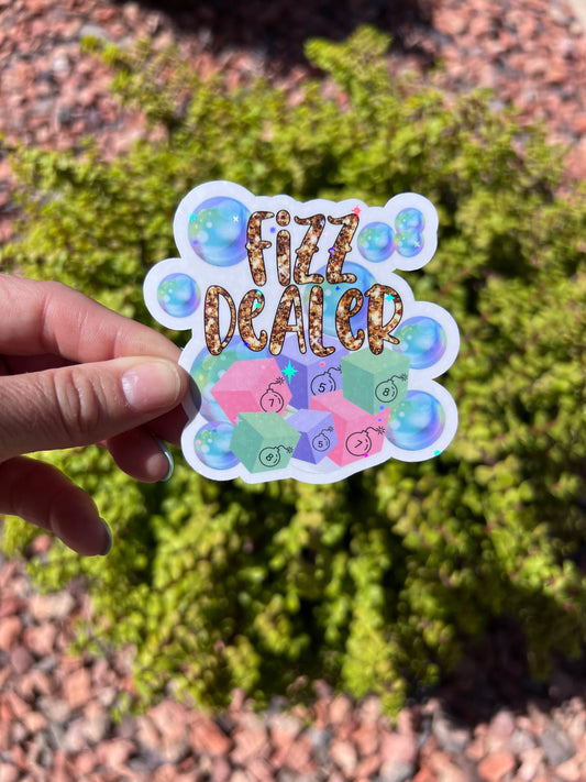 Fizz Dealer Bomb Party BP Fizzing Jewelry Sticker