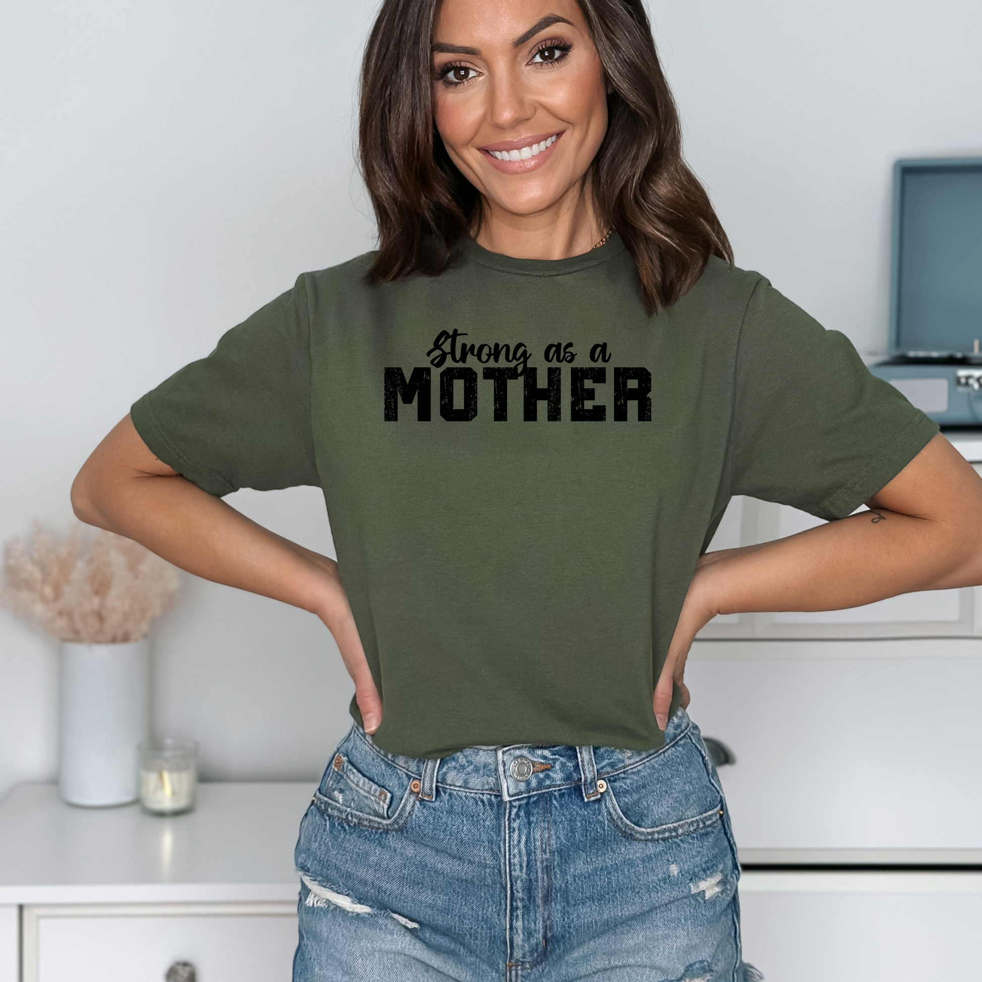 Strong as a Mother T-Shirt - WaveBerry Threads