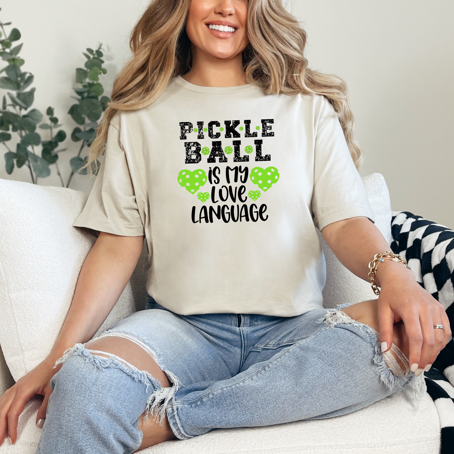 Pickleball Is My Love Language T-Shirt