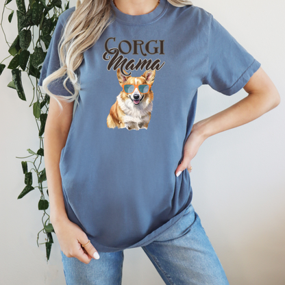 Custom Dog Breed Mama T-Shirt - WaveBerry Threads