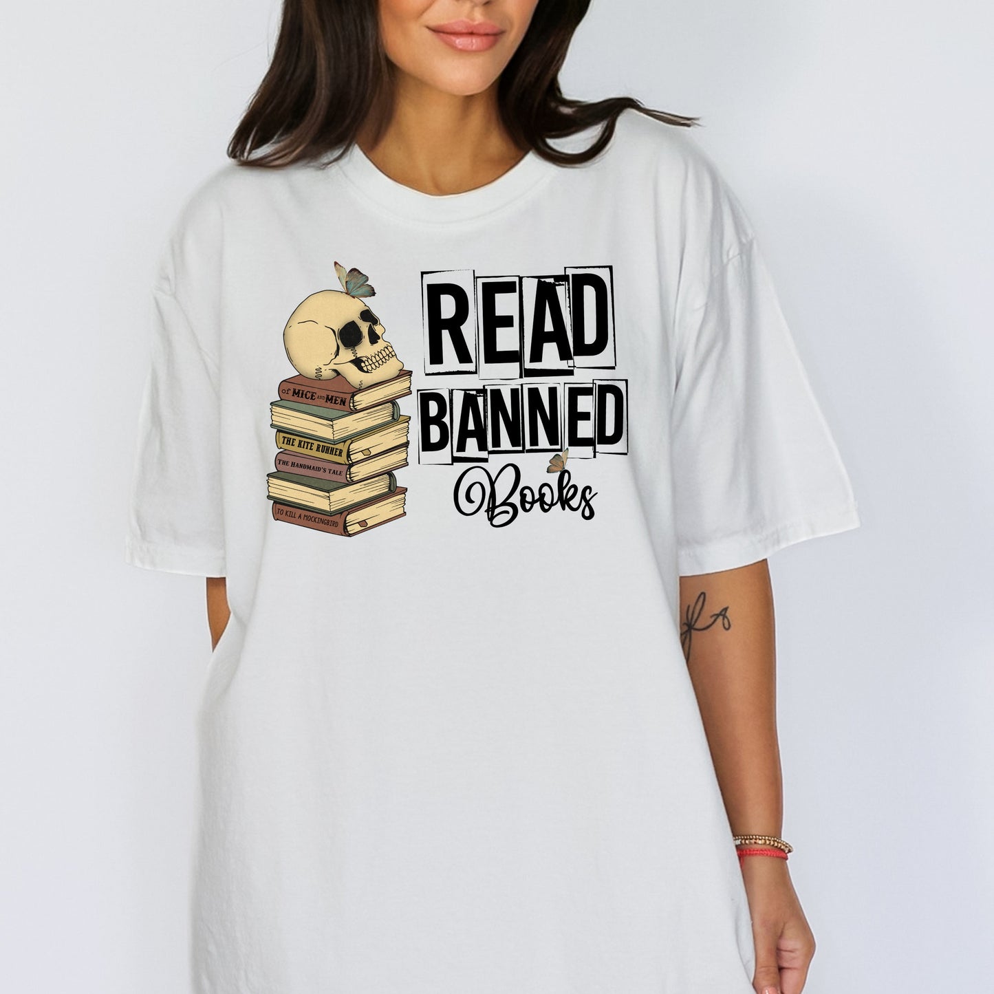 Read Banned Books T-Shirt - WaveBerry Threads