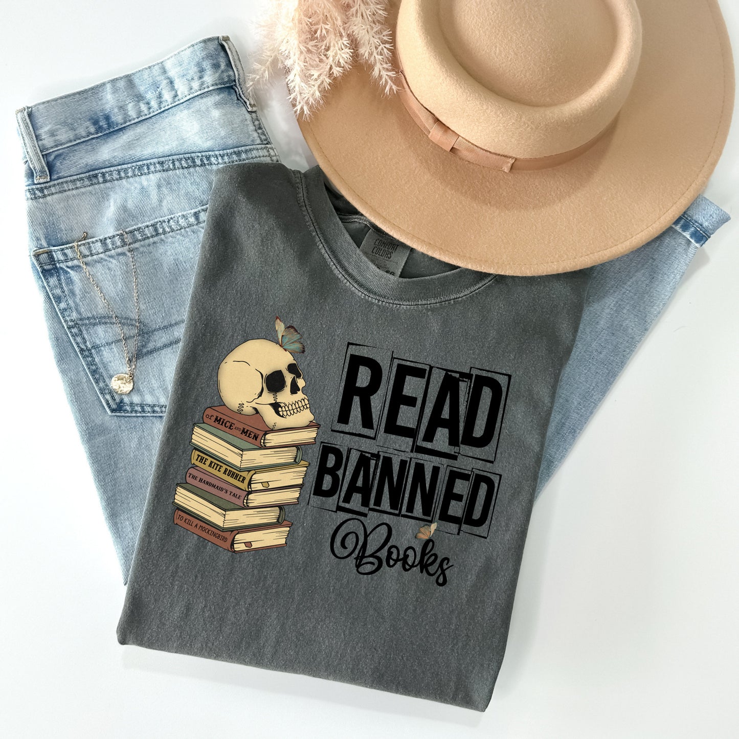 Read Banned Books T-Shirt - WaveBerry Threads