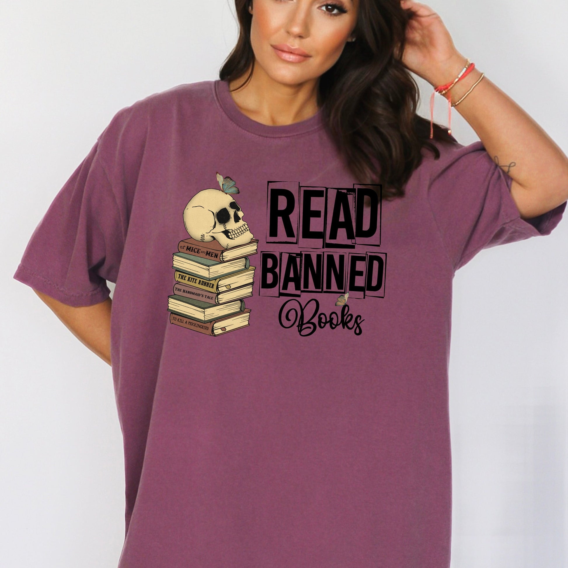 Read Banned Books T-Shirt - WaveBerry Threads