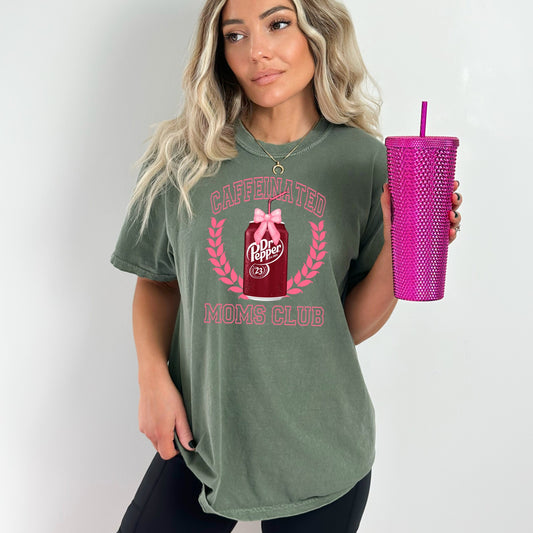 Dr Pepper Caffeinated Moms Club T-Shirt
