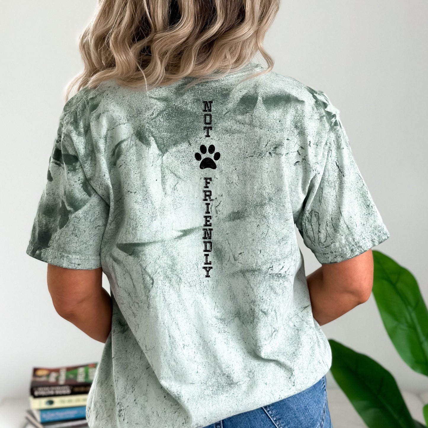 "Not Friendly" Dog Training T-Shirt