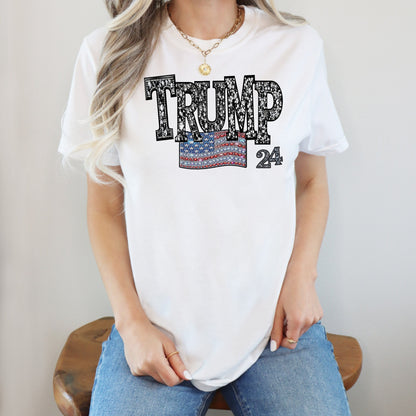 Trump '24 Rhinestone T-Shirt