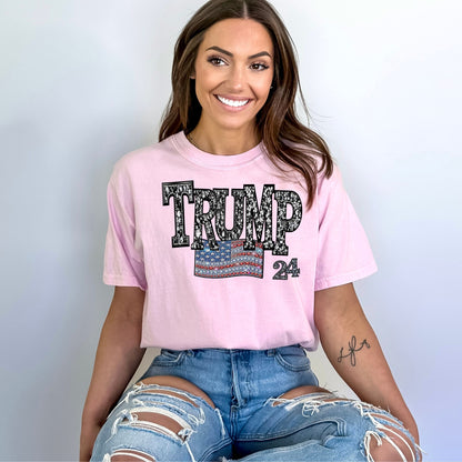 Trump '24 Rhinestone T-Shirt