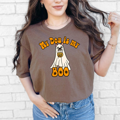 My Dog is My Boo Halloween Dog T-Shirt