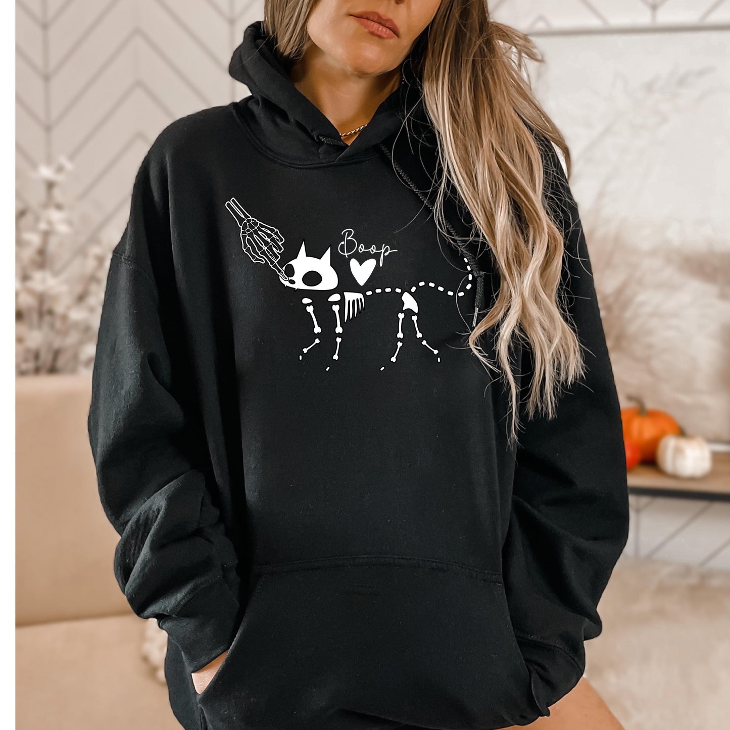 Cat Boop Halloween Hoodie