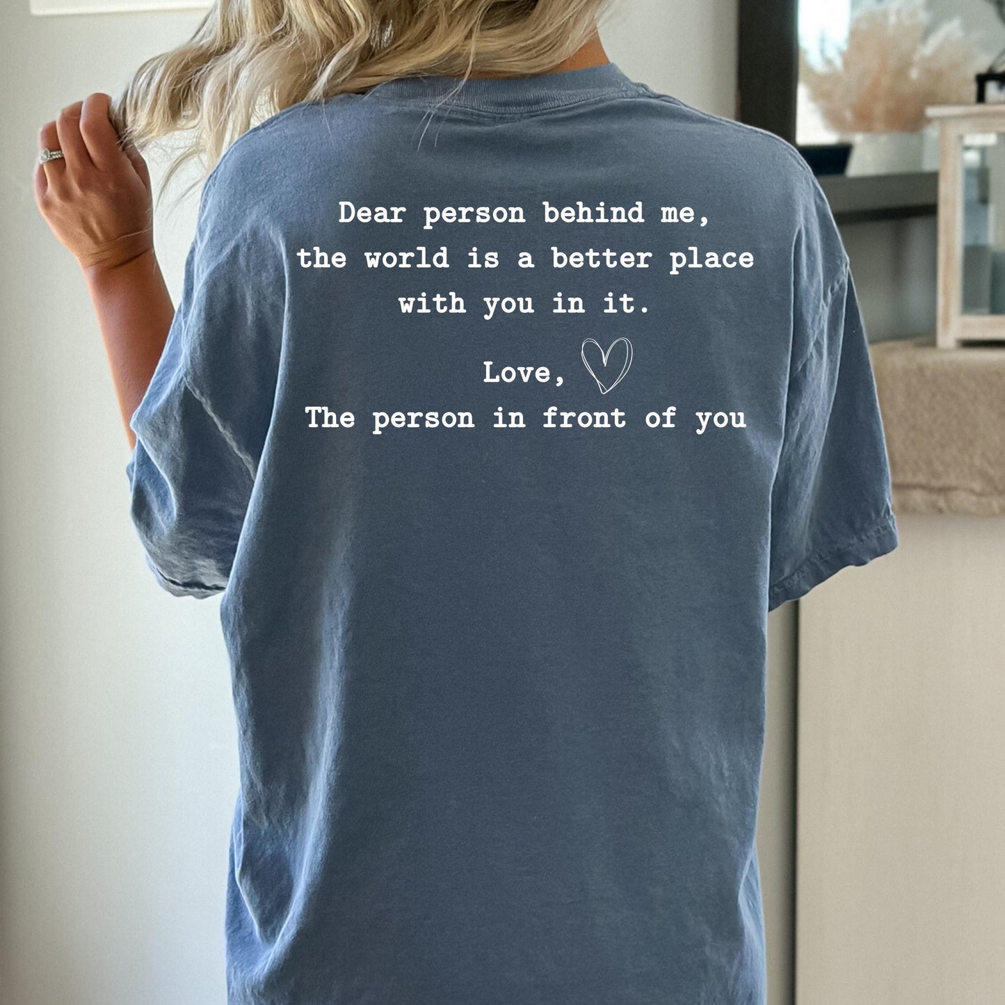 Dear Person Behind Me Suicide Prevention Shirt - WaveBerry Threads