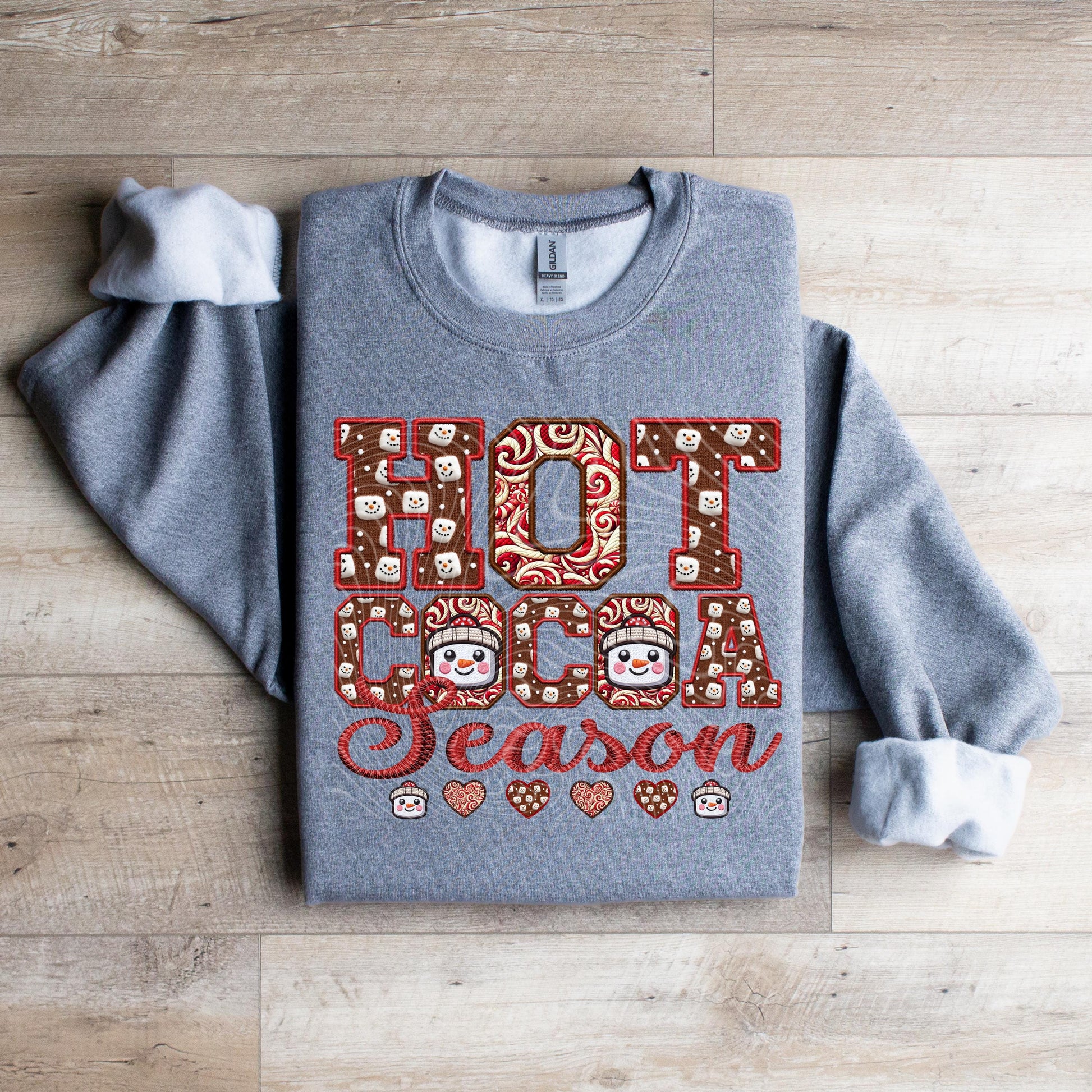 Hot Cocoa Season Crewneck Sweatshirt - WaveBerry Threads