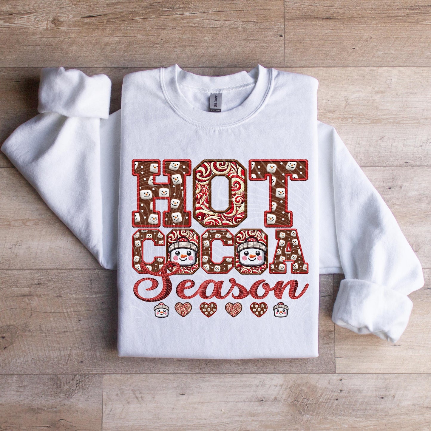 Hot Cocoa Season Crewneck Sweatshirt - WaveBerry Threads