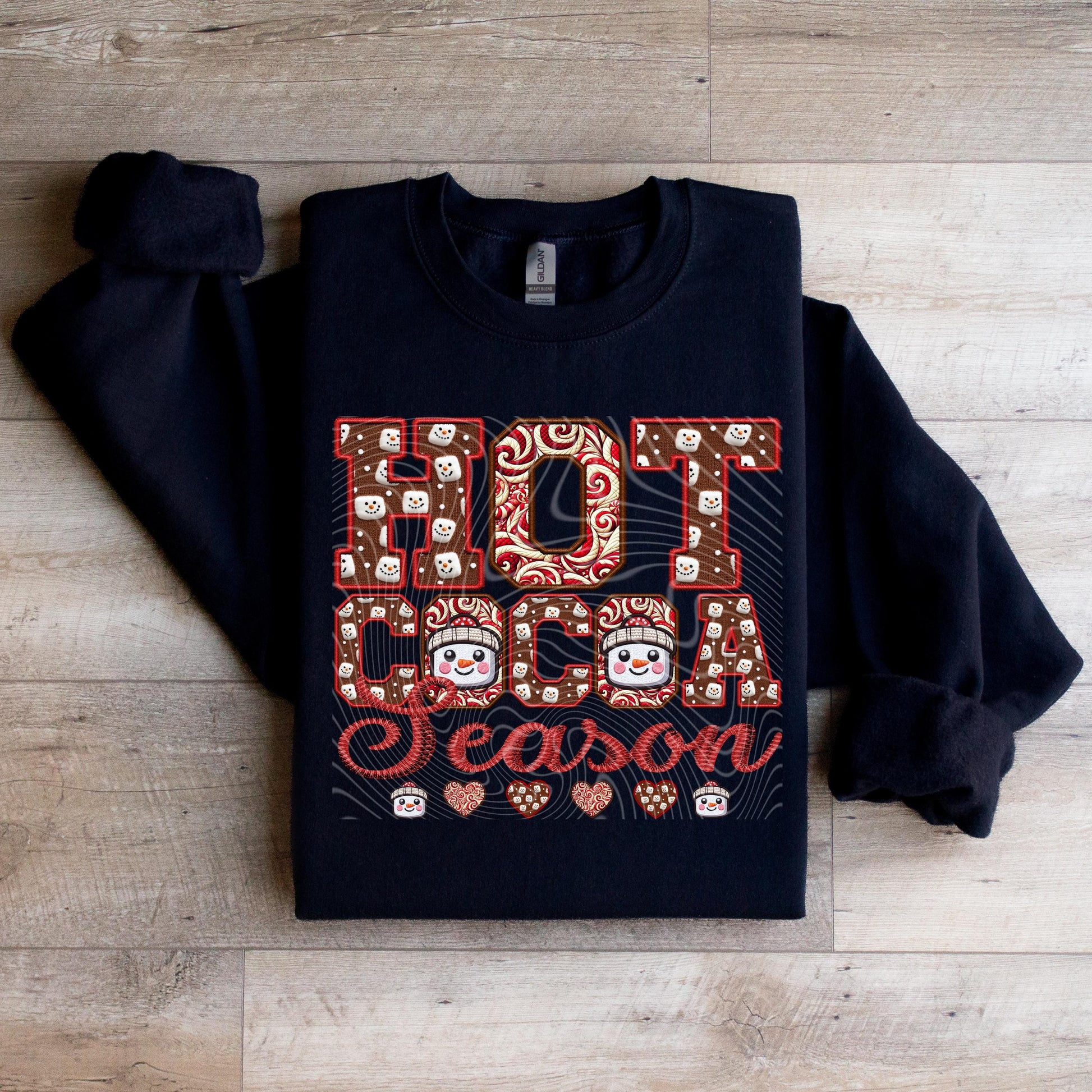 Hot Cocoa Season Crewneck Sweatshirt - WaveBerry Threads