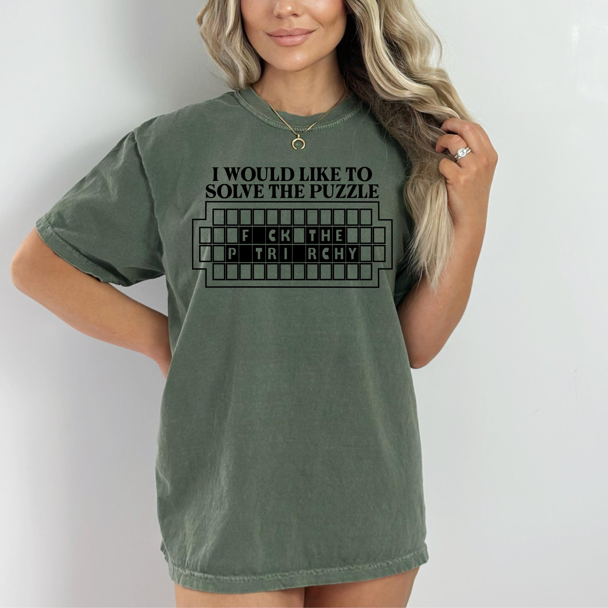 F*ck the Patriarchy Puzzle T-Shirt - WaveBerry Threads