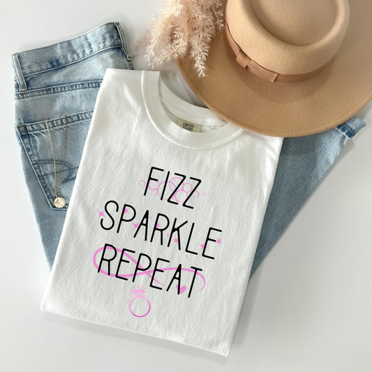 Fiz Sparkle Repeat Bomb Party Jewelry Shirt