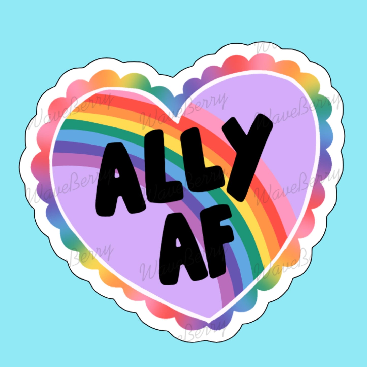 Ally AF Sticker
