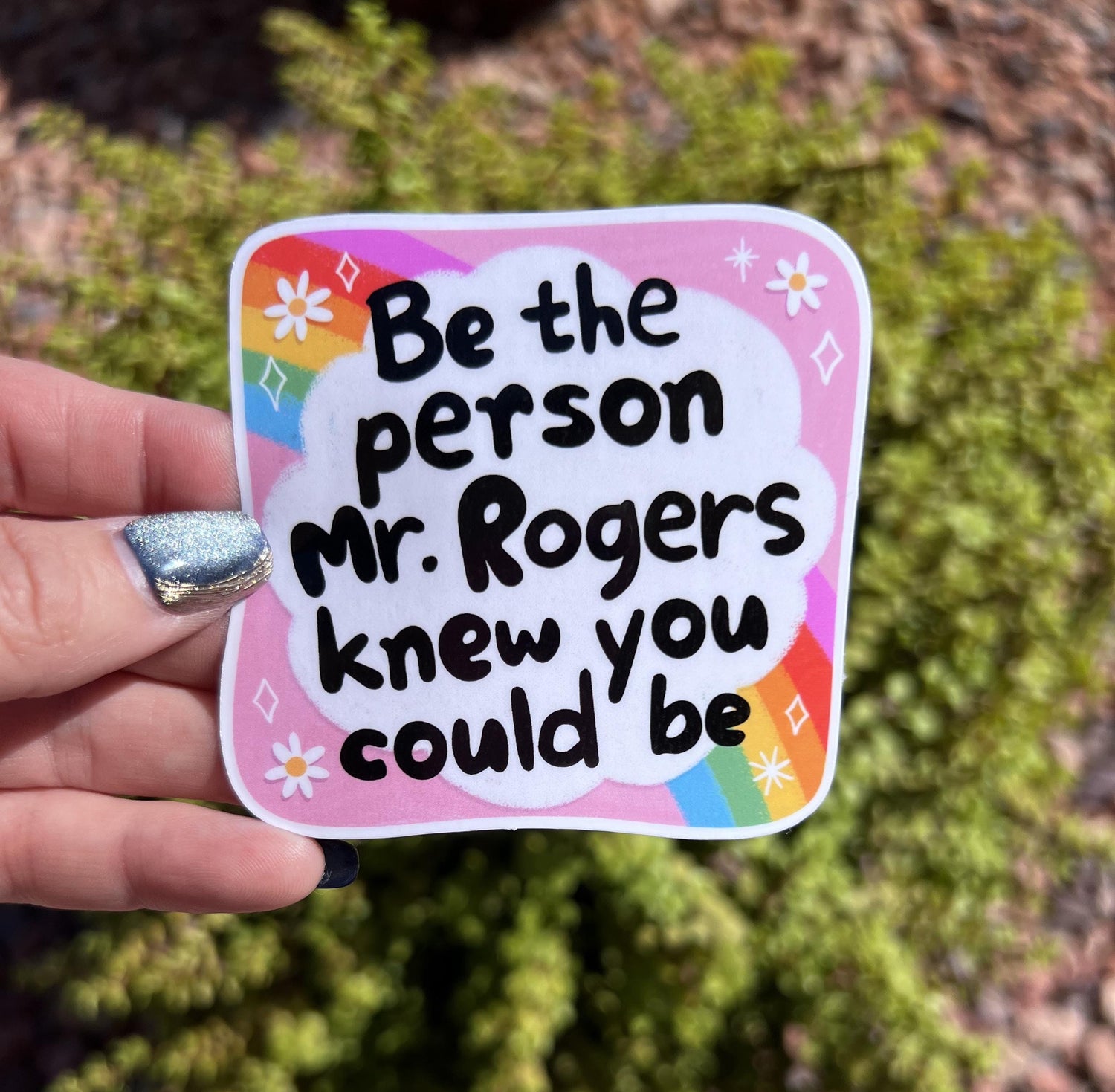 Mr. Rogers Kindness sticker