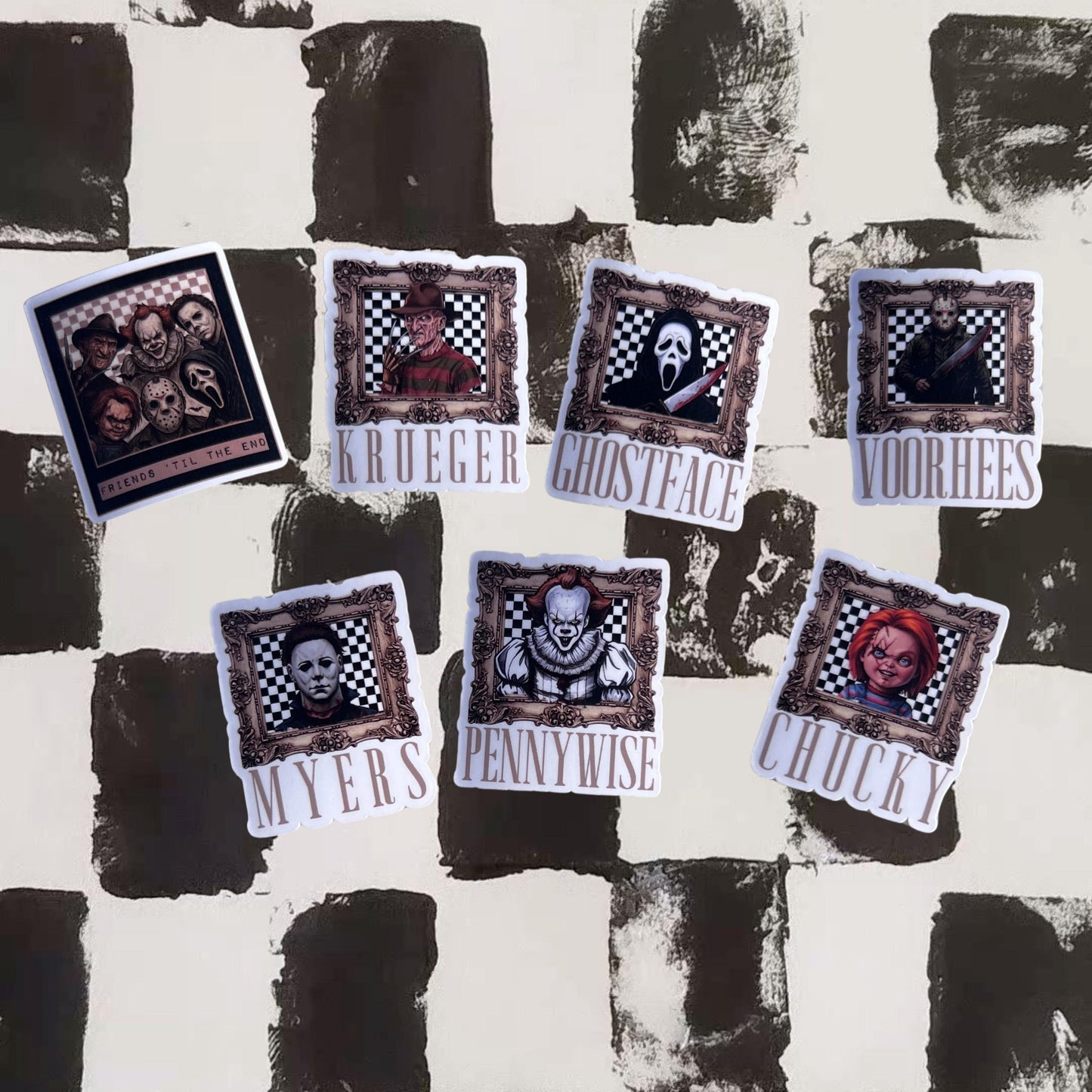 Halloween Horror Sticker Bundle