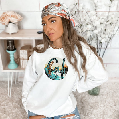 Going Back to Cali Biggie Crewneck Sweatshirt - WaveBerry Threads