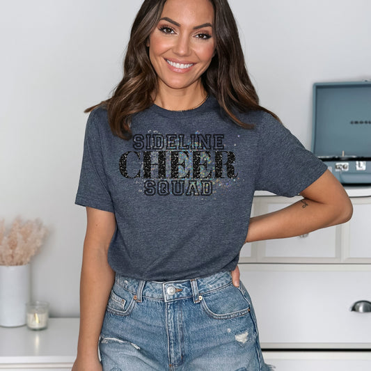 Sideline Cheer Squad T-Shirt - WaveBerry Threads